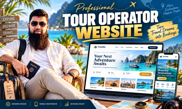 Tour Operator Website